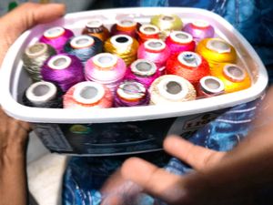 silk thread used one