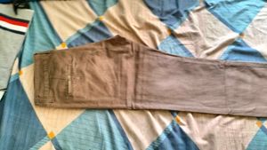 Men's Khaki Straight Leg Pants