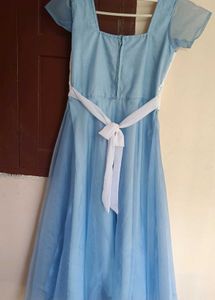 Light Blue Tulle Dress