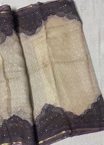 Bandhani Kota Doria Saree