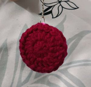 Crochet Oreo Keychain 😍