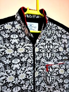 Royal Floral Panel Shirt – Regal Style