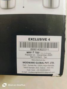 Modware Insulated 4 Tiffin Box