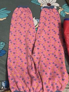 Pink Floral Print Lounge Pants