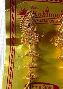 Golden Polish Earrings