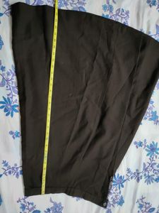 Long Chocolate Brown Skirt