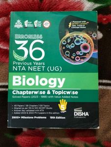 Disha Biology NTA NEET Book