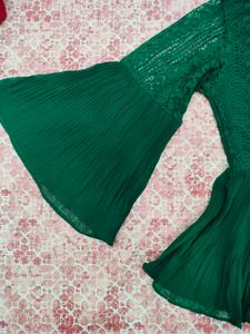 Peplum Crop Top