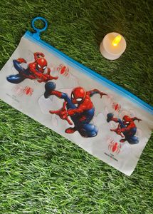 Transparent Spiderman Stationary Zip Pouch👝