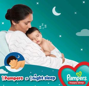 Pampers Happy Skin Pants With 3 Diapers Free