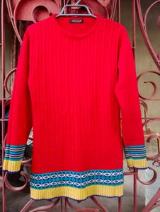 Red Beautiful Sweater