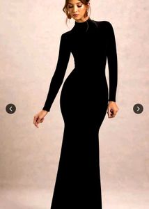 Elegant Black Maxi Dress