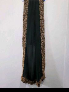 Neavy Blue Heavy Embroidery Gown