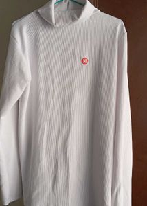 ✨White High-Neck–Soft, Elegant & Winter-Perfect