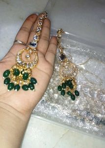 Green Jewellery Set