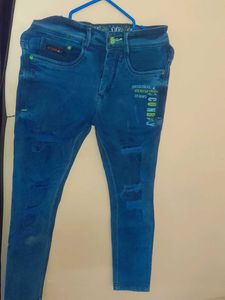 Stylish Boys’ Jeans (11–12 Yrs) – Stretch Fit