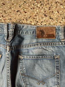 Light Blue Wash Demon Jorts