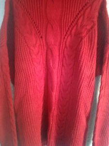 Maroon Highneck Sweater