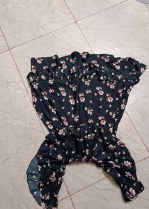 L Size Knee Length Dress