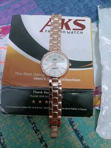 Rose Gold Quartz Watch