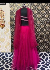 Pink Lehenga Choli Set