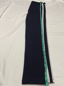 Navy blue trouser pant with white strip Size-30
