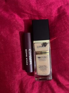 Foundation &lipstick Combo