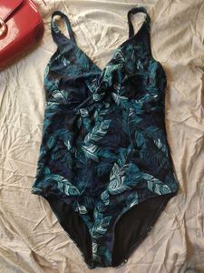 Leaves Printed Party Bodysuit Top
