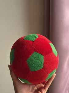 Red &amp; Green Plush Ball