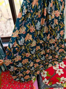 floral gown party wear