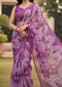 Shibori Shaded Saree