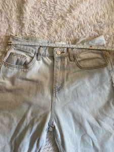 Light Wash Wide Leg Jeans