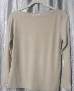 Nude Long sleeve T SHIRT