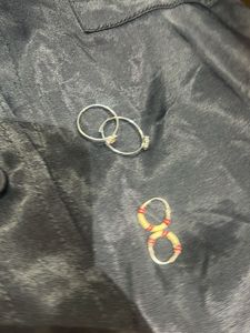 Real Silver Earrings