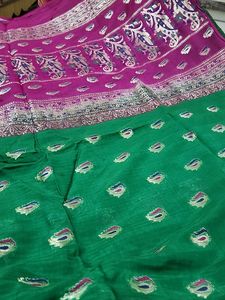 Zari Print Saree