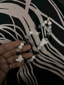 Butterfly Beaded Bracelet