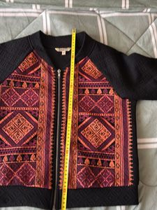 Global Desi Printed Jacket
