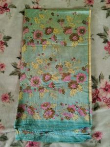 Floral Print Saree