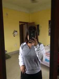 Houndstooth Blouse