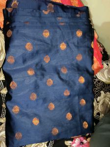 Gold Zari Work Saree