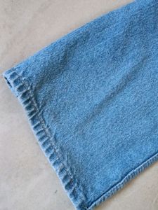 Light Blue Wide Bottom Denim Jeans 👖 Full Comfort
