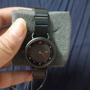 Fastrack All Black Women Watch