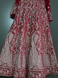 Bridal Wedding Velvet Gown