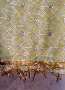 Yellow Ethnic Gown with duppta