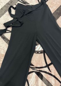 Chic Black Wide Leg Pants
