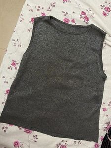 Sparkly Sleeveless Top