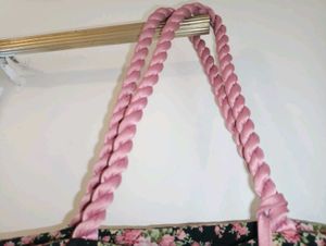 Floral Quilted Tote Bag