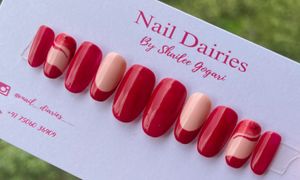Red Nail Dairies Press-On Nails