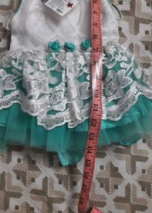 Babyhug Cute Sleeveless Party Wear Frock