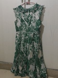 Green Colour Dress